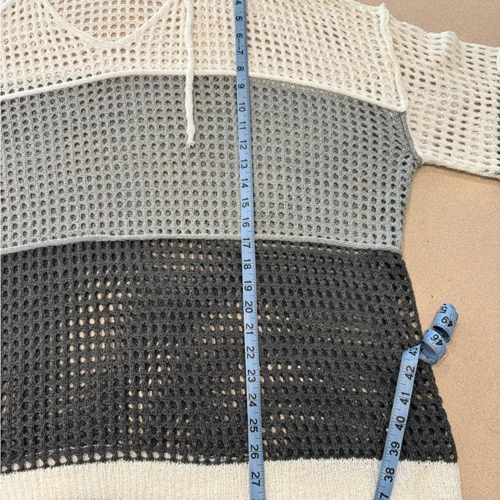 POL Monochrome Knit Swim Coverup - Picture 4 of 5